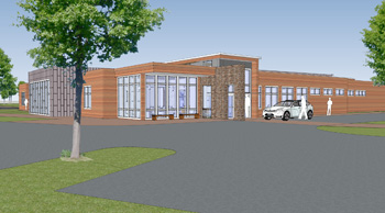 Image of senior center design concept